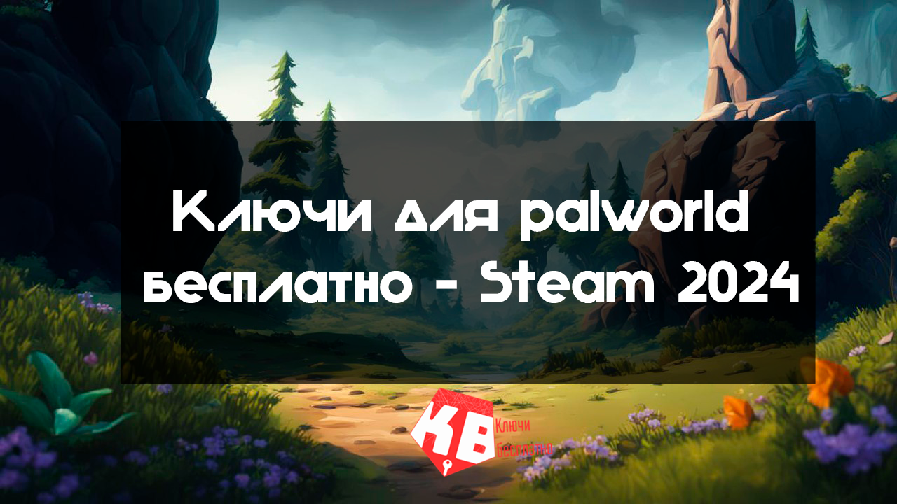 Ключи для palworld бесплатно – Steam 2024